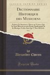 Choron, A: Dictionnaire Historique des Musiciens, Vol. 2