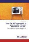 Has the BBC managed to preserve its 