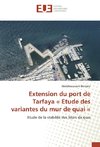 Extension du port de Tarfaya « Etude des variantes du mur de quai »