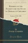 Carpenter, G: Reports of the Society for the Study of Diseas