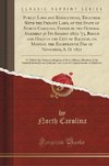 Carolina, N: Public Laws and Resolutions, Together With the