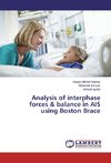 Analysis of interphase forces & balance in AIS using Boston Brace