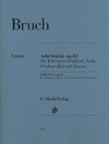 Bruch, Max - Acht Stücke op. 83 für Klarinette (Violine), Viola (Violoncello) und Klavier