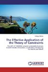 The Effective Application of the Theory of Constraints