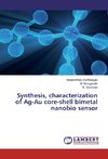Synthesis, characterization of Ag-Au core-shell bimetal nanobio sensor