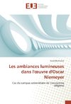 Les ambiances lumineuses dans l'¿uvre d'Oscar Niemeyer
