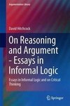 Hitchcock, D: On Reasoning and Argument