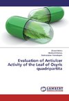 Evaluation of Antiulcer Activity of the Leaf of Osyris quadripartita