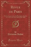 Author, U: Revue de Paris, Vol. 6