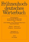 Frühneuhochdeutsches Wörterbuch, Band 9/Lieferung 6, mindernis - münzschauer