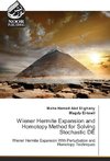 Wiener Hermite Expansion and Homotopy Method for Solving Stochastic DE