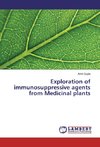 Exploration of immunosuppressive agents from Medicinal plants