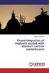 Osseointegration of implants coated with titanium carbide nanostrucure