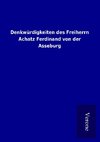 Denkwürdigkeiten des Freiherrn Achatz Ferdinand von der Asseburg