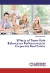 Effects of Team Role Balance on Performance in Corporate Real Estate