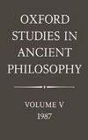 Oxford Studies in Ancient Philosophy