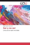 Ser y no ser