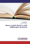 Heavy metals level in wild edible part of plants