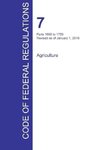 CFR 7, Parts 1600 to 1759, Agriculture, January 01, 2016 (Volume 11 of 15)