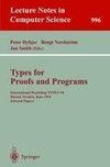 Types for Proofs and Programs