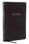 KJV, Reference Bible, Personal Size Giant Print, Bonded Leather, Black, Red Letter Edition