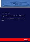 English Compound Words and Phrases