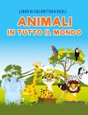 Libro di coloritura degli animali in tutto il mondo