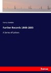 Further Records 1848-1883