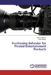 Purchasing Behavior for Pirated Entertainment Products
