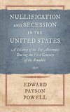 Nullification and Secession in the United States