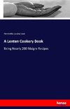 A Lenten Cookery Book