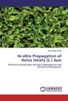 In-vitro Propagation of Aerva lanata (L.) Juss