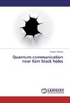 Quantum communication near Kerr black holes