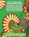 Tinnitus Art Therapy. Healing Garden Adult Coloring Book