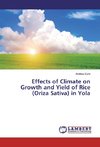Effects of Climate on Growth and Yield of Rice (Oriza Sativa) in Yola
