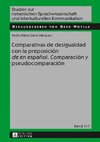 Comparativas de desigualdad con la preposición 'de' en español. Comparación y pseudocomparación