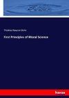 First Principles of Moral Science