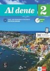 Al dente A2. Deutsche Ausgabe. Kurs- und Übungsbuch + Audio-CD + DVD