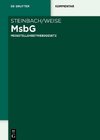 MsbG - Messstellenbetriebsgesetz