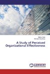 A Study of Perceived Organizational Effectiveness