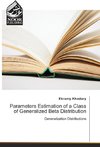 Parameters Estimation of a Class of Generalized Beta Distribution