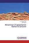 Advantage of geopolymer mortar & concrete
