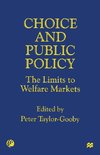 Choice and Public Policy