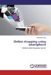 Online shopping using smartphone