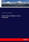 Determination of Radicles in Carbon Compounds