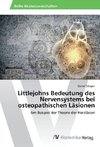 Littlejohns Bedeutung des Nervensystems bei osteopathischen Läsionen