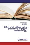 Effect of oil spillage on the productivity of pepper (capsicum spp)