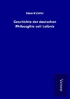 Geschichte der deutschen Philosophie seit Leibniz