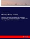 The army officer's examiner
