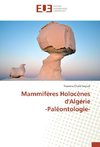 Mammifères Holocènes d'Algérie -Paléontologie-